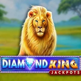 Official Jackpots logo: Diamond King Jackpots by SpinPlay Games at Winbay Casino