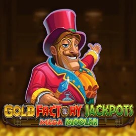 Enjoy Gold Factory Jackpots Mega Moolah by Aurum Signature Studios – logo hosted on winbay.si