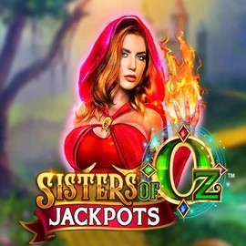 Sisters Of Oz Jackpots online game logo by Triple Edge Studios on winbay.si